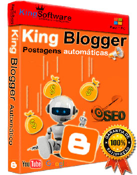 King Blogger postagens automáticas